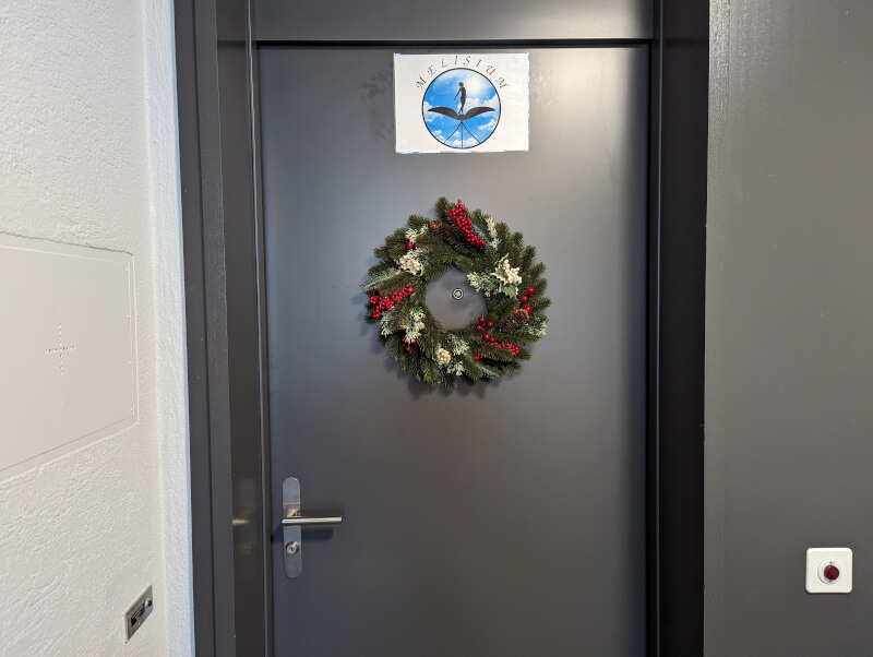 porte de l'appartement
